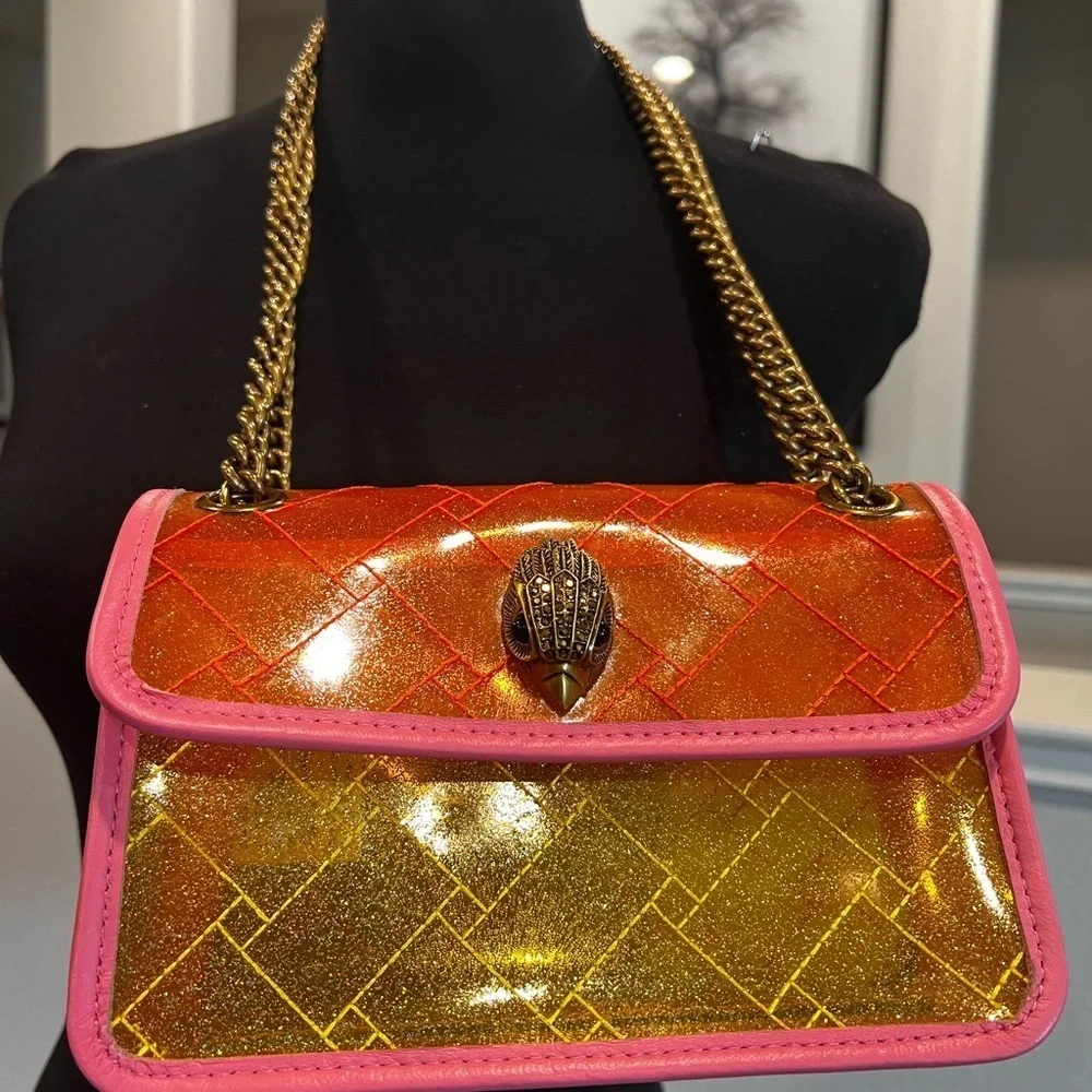 Sold Out ⭐️Kurt Geiger London Vinyl Kensington medium shoulder bag - NWOT - Picture 2 of 8